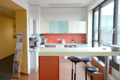 Küche mit Aufenthalt