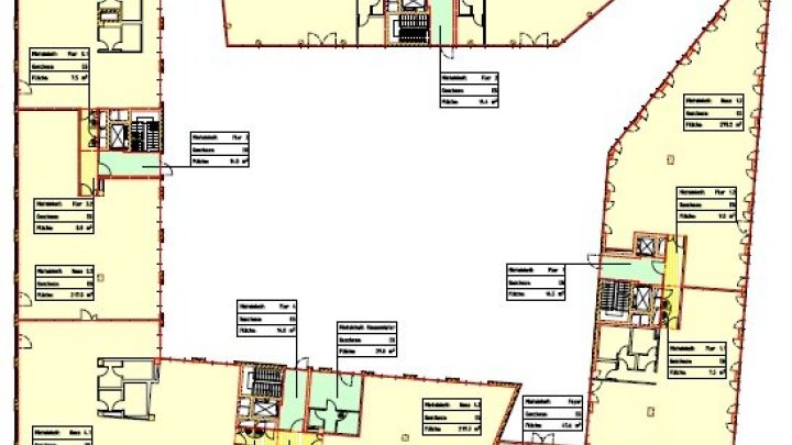 Büroflächen im Colonius Carré zu vermieten