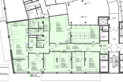 Grundrissplan ME1.6