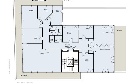 Grundriss 5. OG