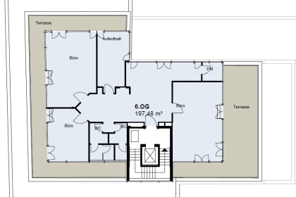 Grundriss 6. OG