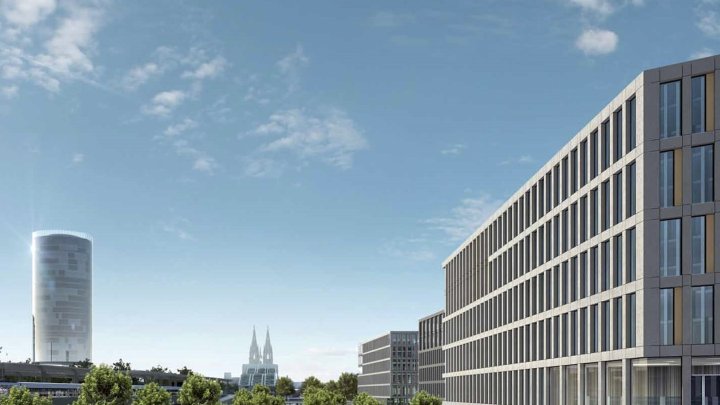 Messecity Köln - Neubauflächen in Köln Deutz