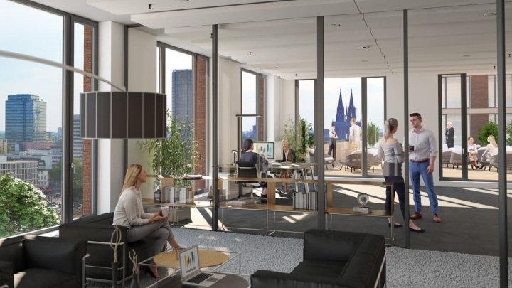 Messecity Köln - Neubauflächen in Köln Deutz