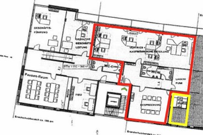 Grundrissplan 1.OG