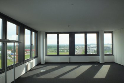 Lichtdurchflutetes Büro
