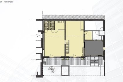 Grundriss Hinterhaus
