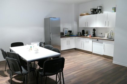 Küche mit Aufenthalt