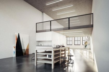 Loft mit Empore