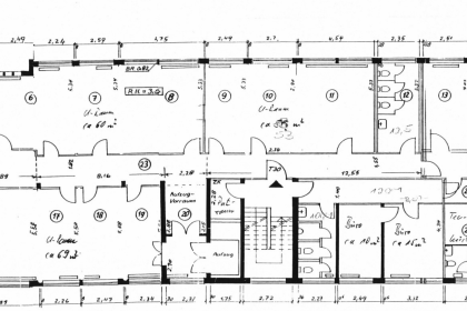 Grundrissplan 