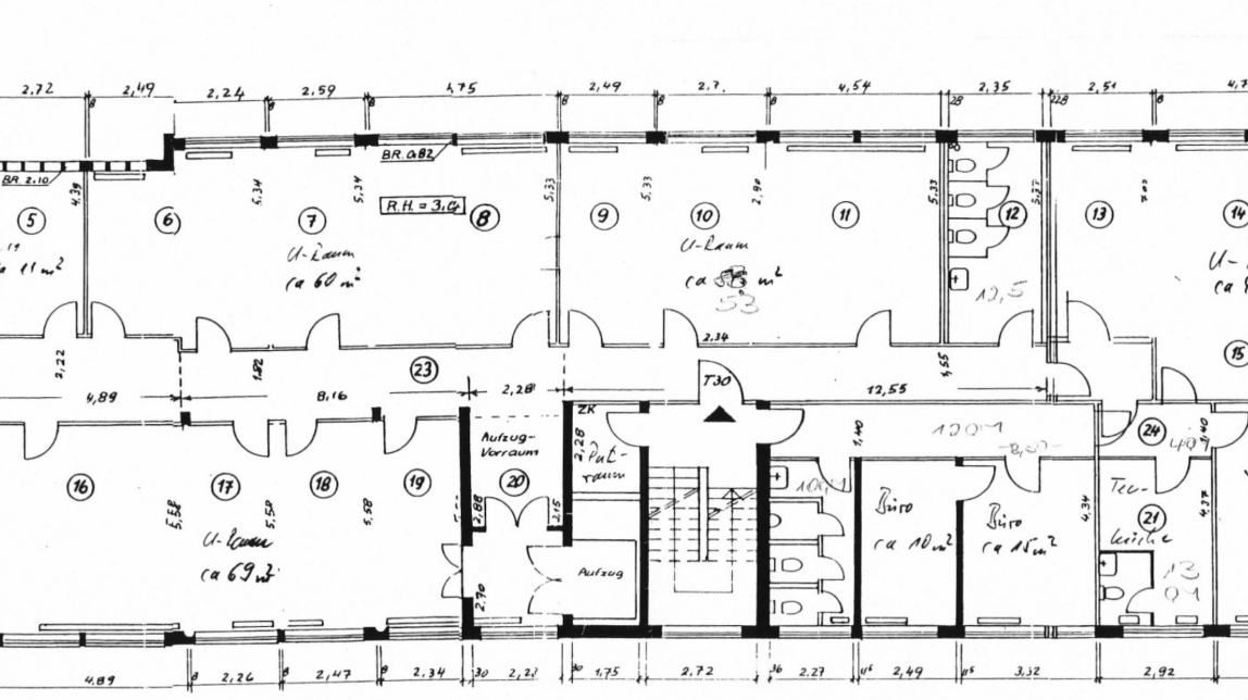 Grundrissplan 