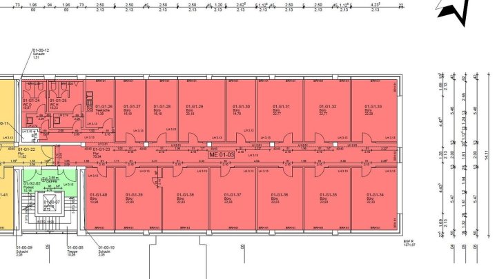 Bürostandort Köln-Holweide; flexible Flächen zur Anmietung