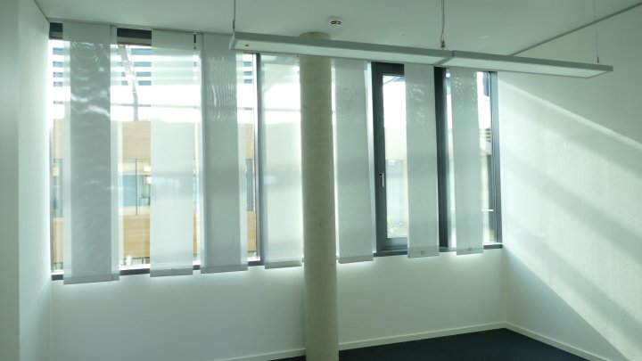 Transparente Bürofläche im ETRIUM