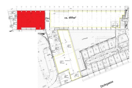 Grundrissplan 1.OG Teilflächen