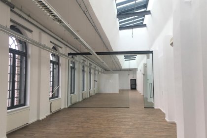 Büro mit Oberlicht