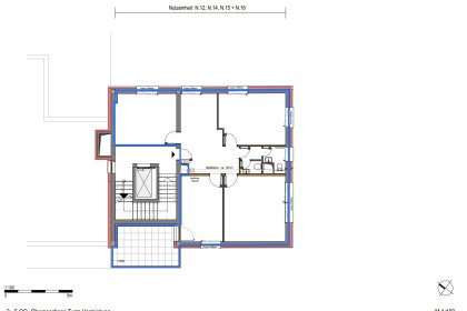 Grundriss Turm 2.-5.OG
