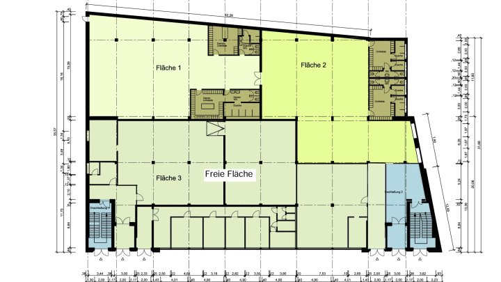 Moderne Büroflächen im Carlswerk