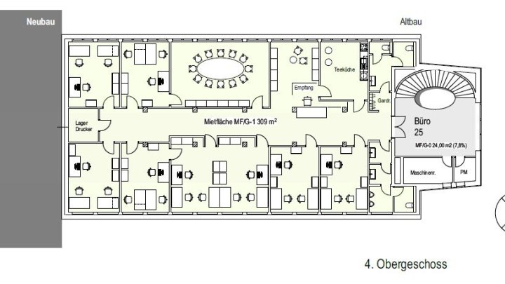 Großzügige Büroflächen mitten in Köln