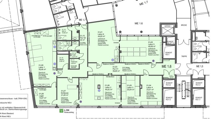 Klassische Büroflächen in Humboldt-Gremberg
