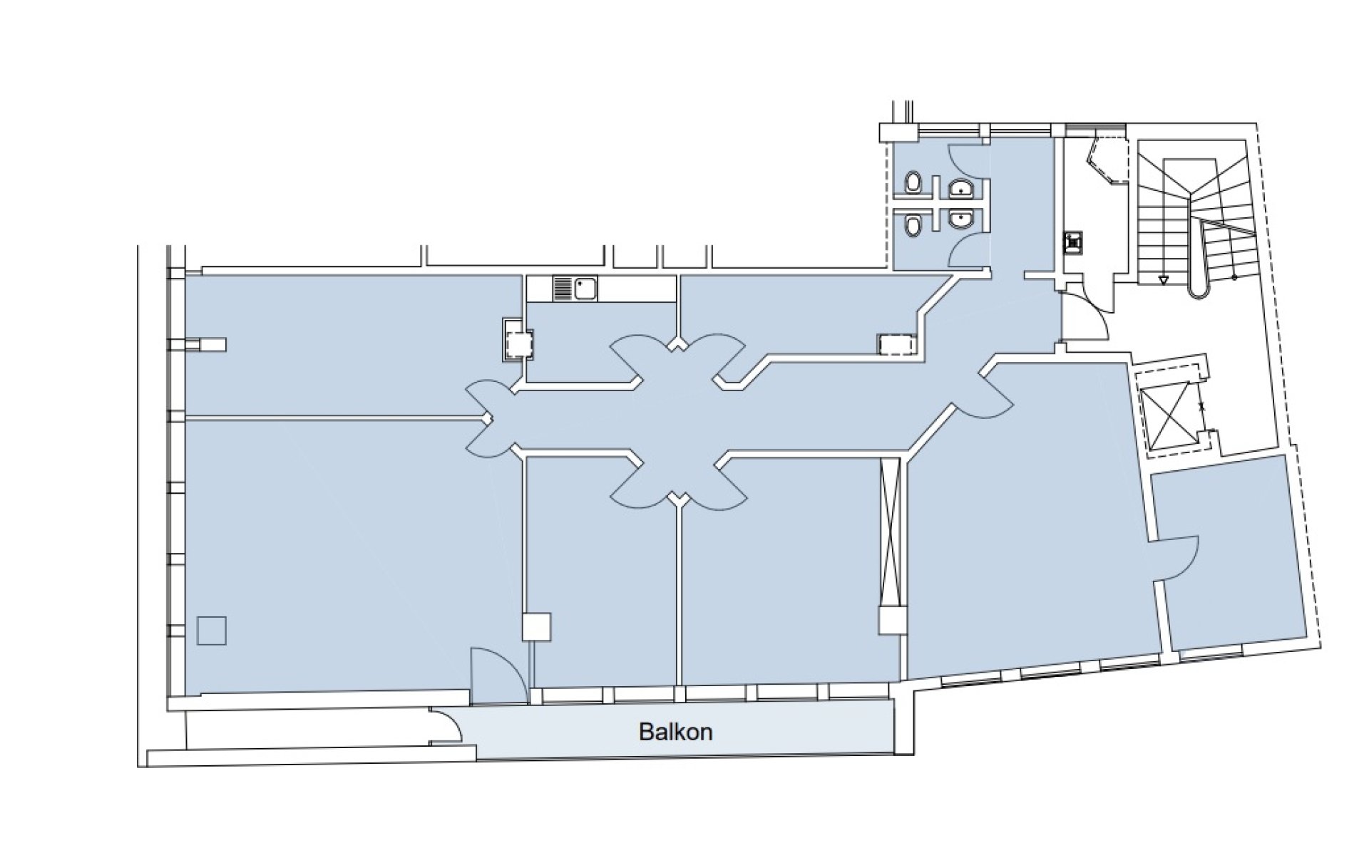 Grundrissplan 2.OG