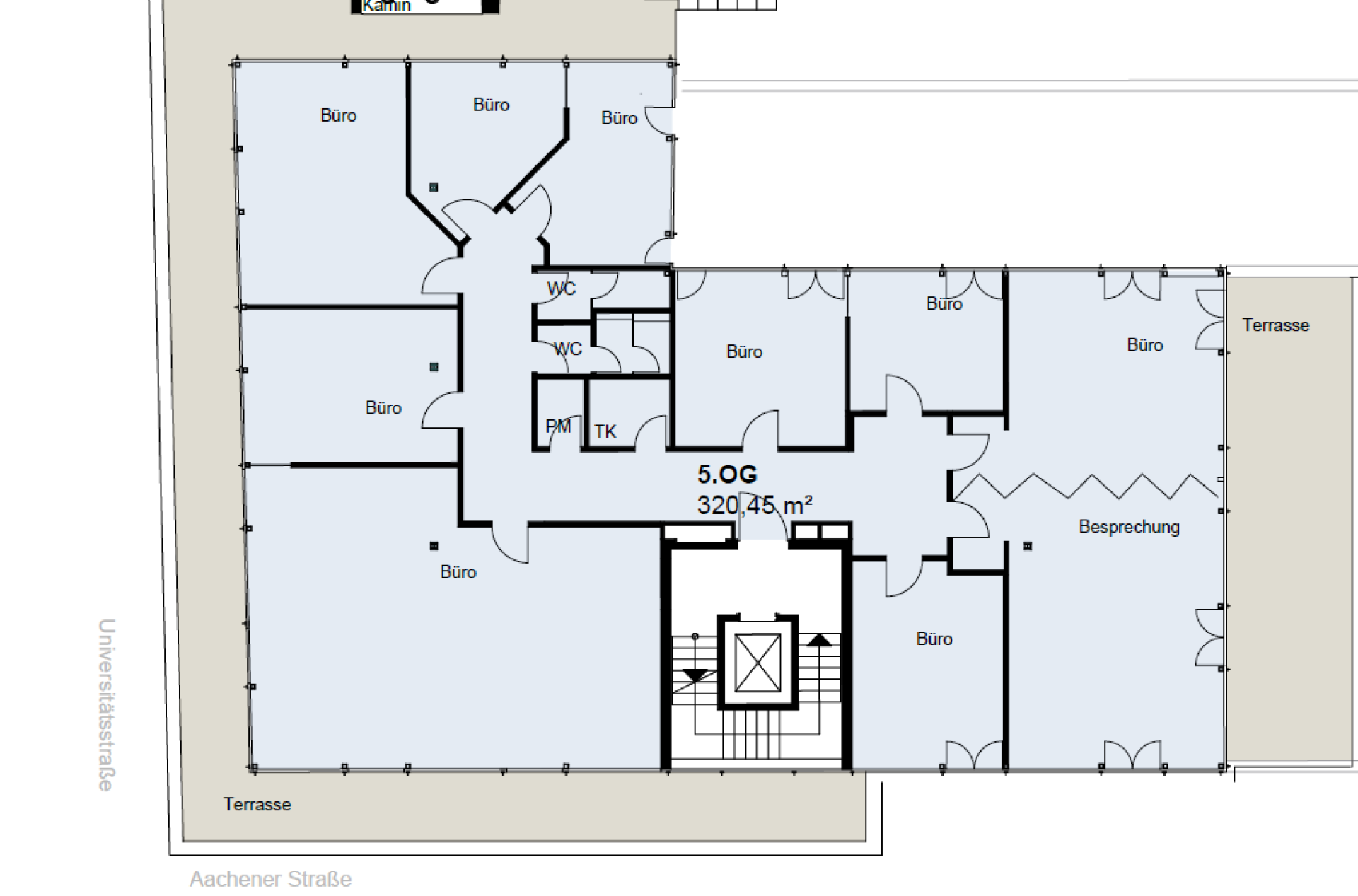 Grundriss 5. OG