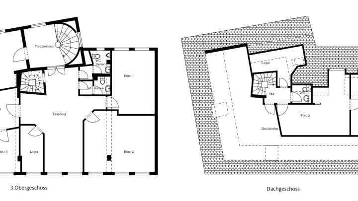 Maisonettebüro in 1A-Citylage