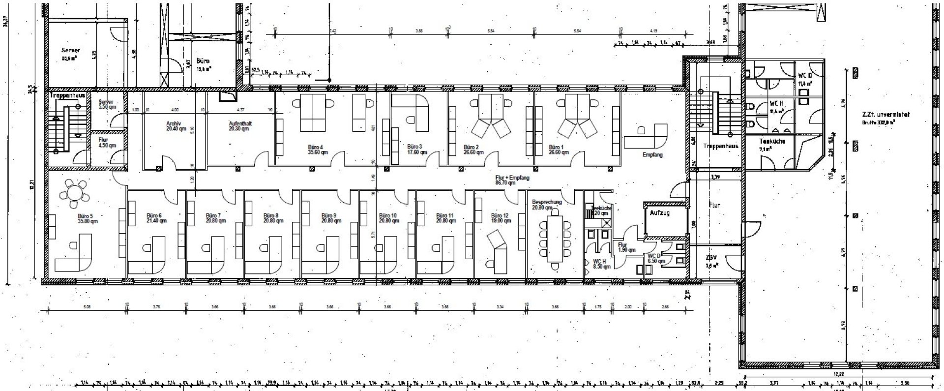 Grundrissplan