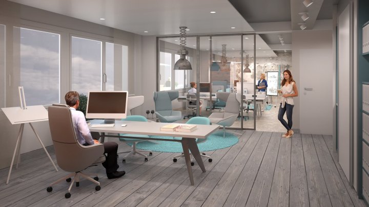 Funktionale Bürofläche in Citynähe zu vermieten