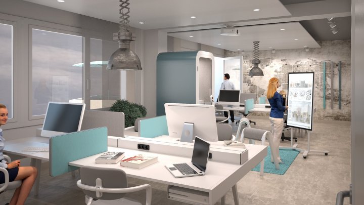 Funktionale Bürofläche in Citynähe zu vermieten