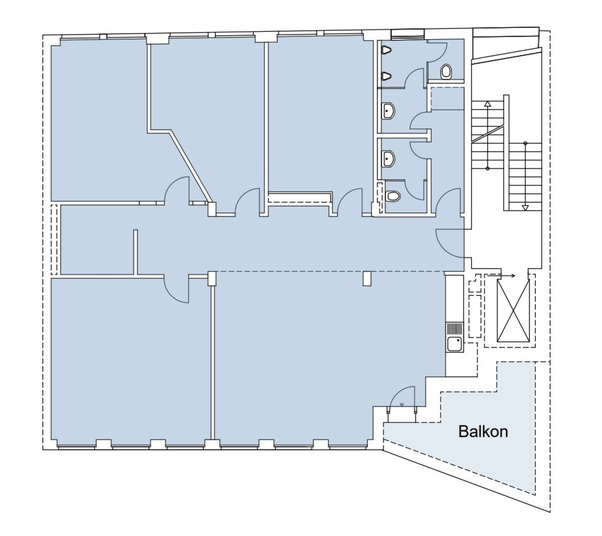 Grundrissplan 4.OG