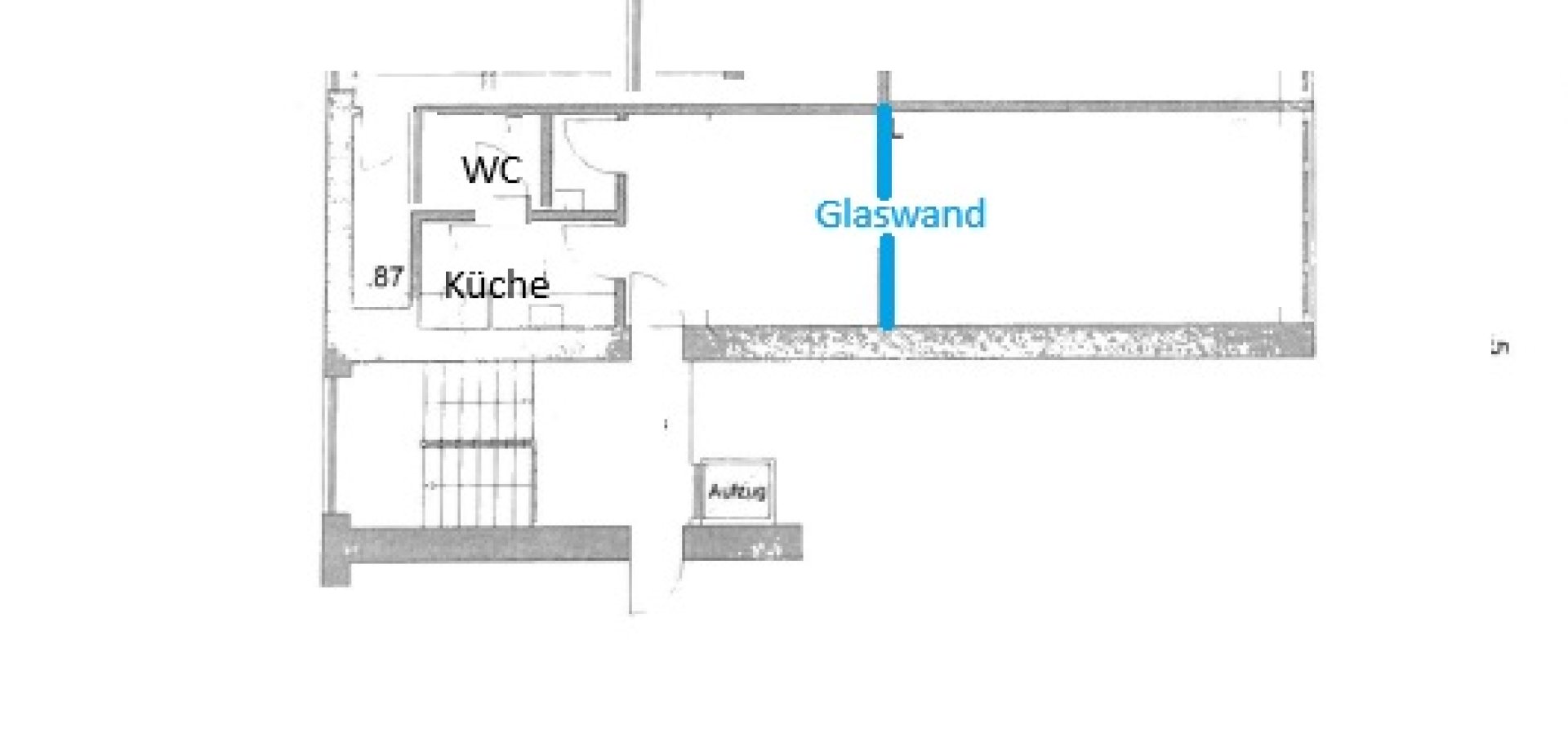 Grundrissplan