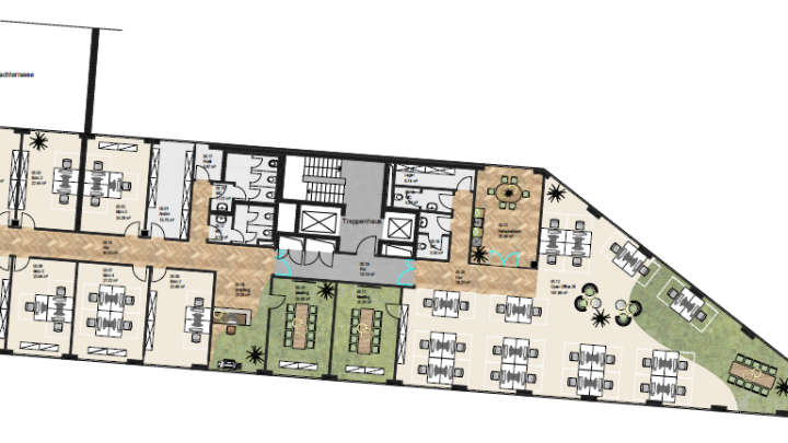 Büroflächen im Colonius Carré zu vermieten