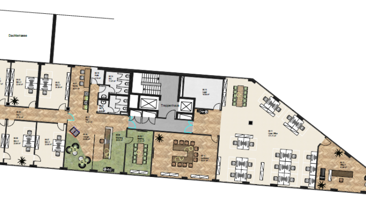 Büroflächen im Colonius Carré zu vermieten