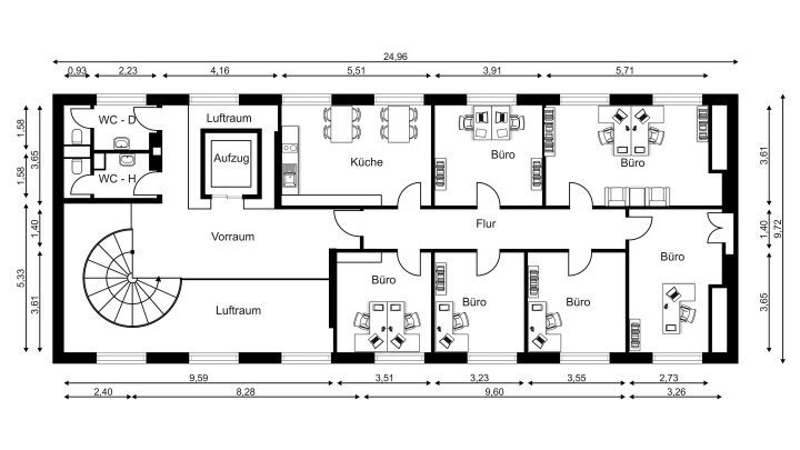 Büroensemble am Sachsenring – Arbeiten mit Stil in der Kölner Südstadt