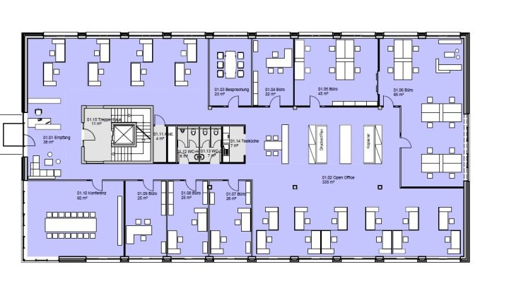 Modernes Bürohaus in Köln-Kalk