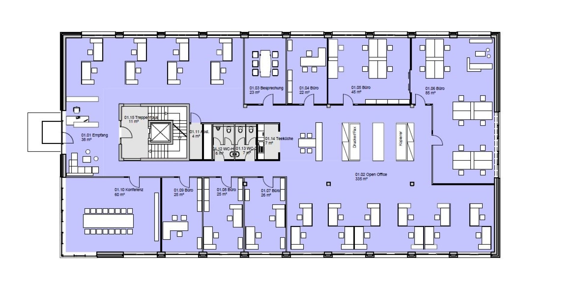 Grundrissplan