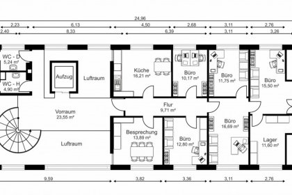 Grundrissplan 1.OG