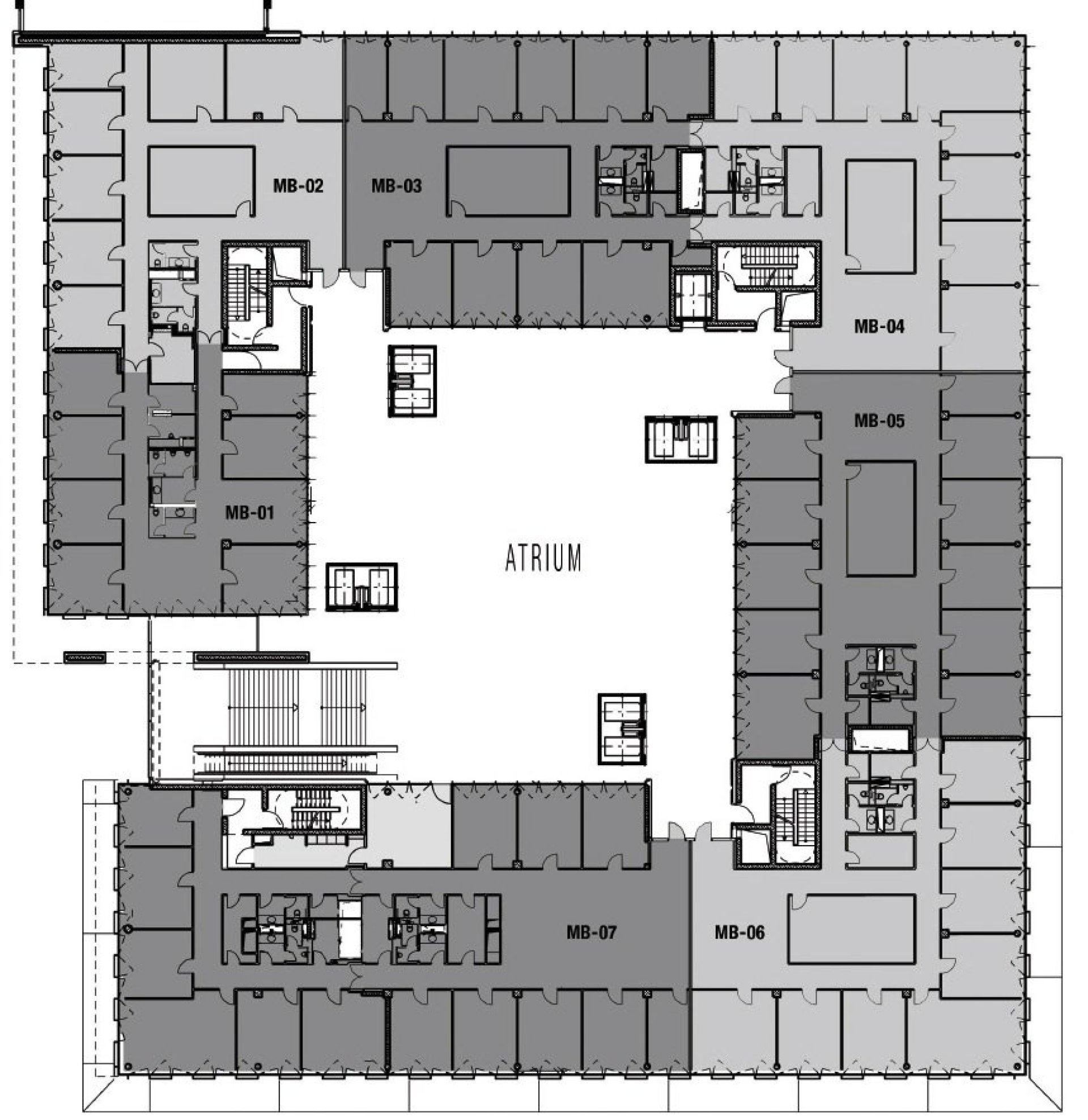 Grundrissplan Einheit m04