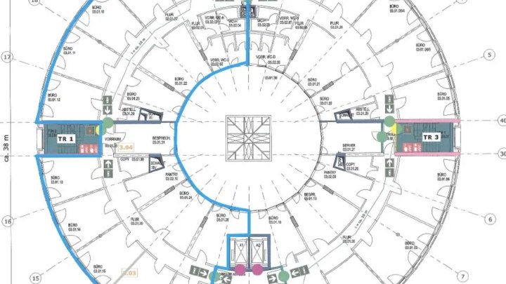 Büroflächen in der 
