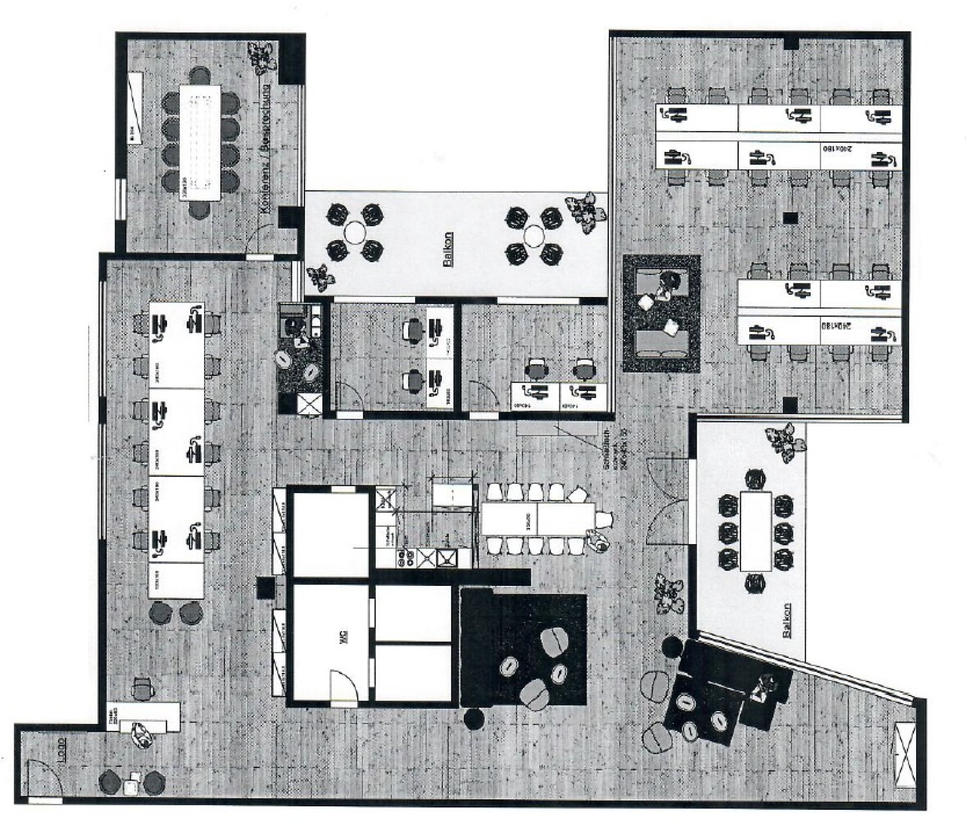 Grundrissplan