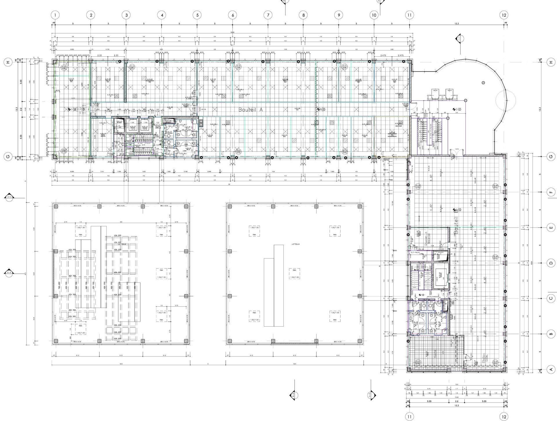 Grundrissplan 1.OG