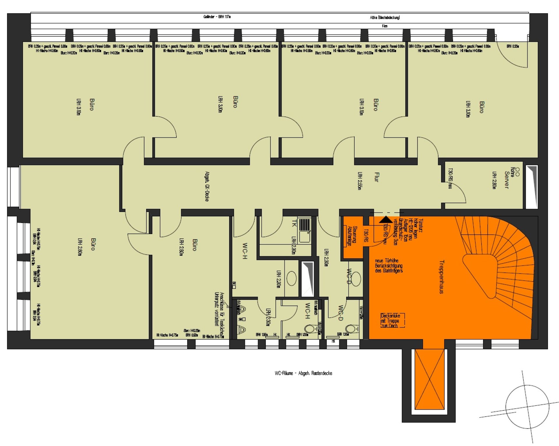 Grundrissplan 7.OG