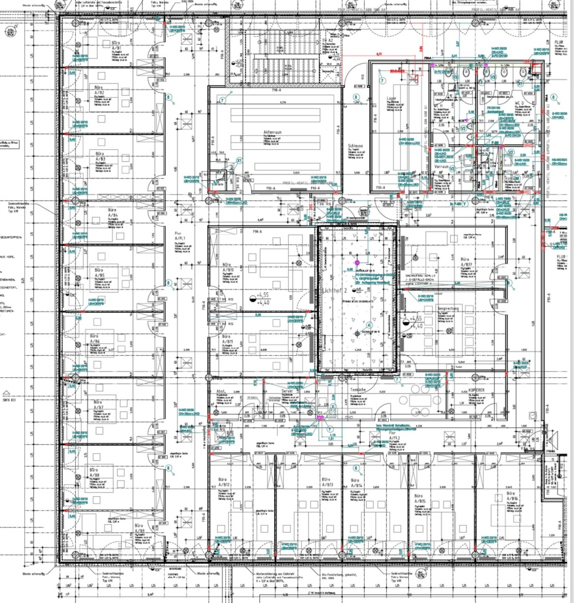 Grundrissplan 1.OG