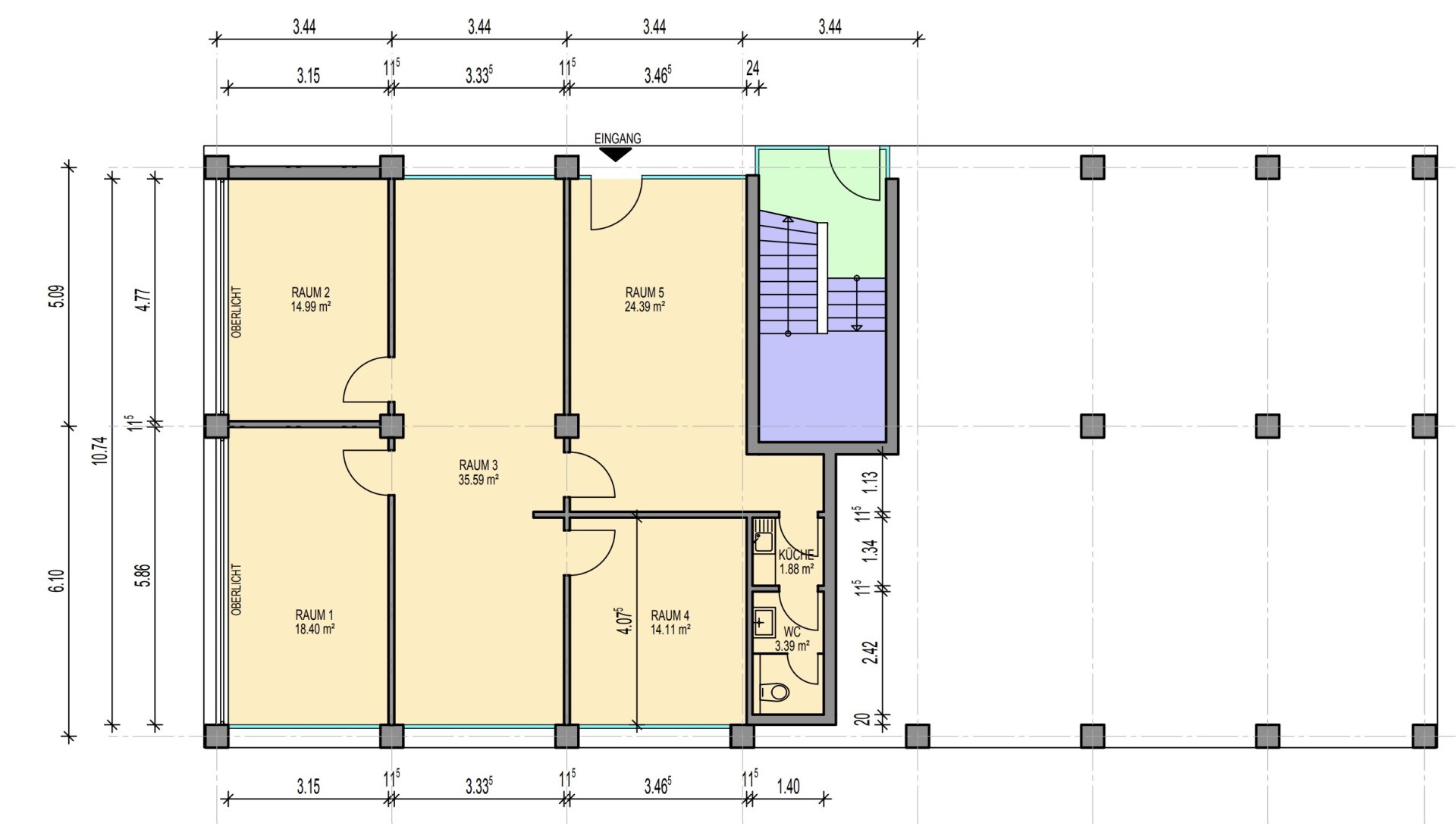 Grundrissplan EG