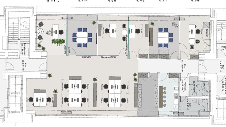 Den Friesenplatz in Sicht!