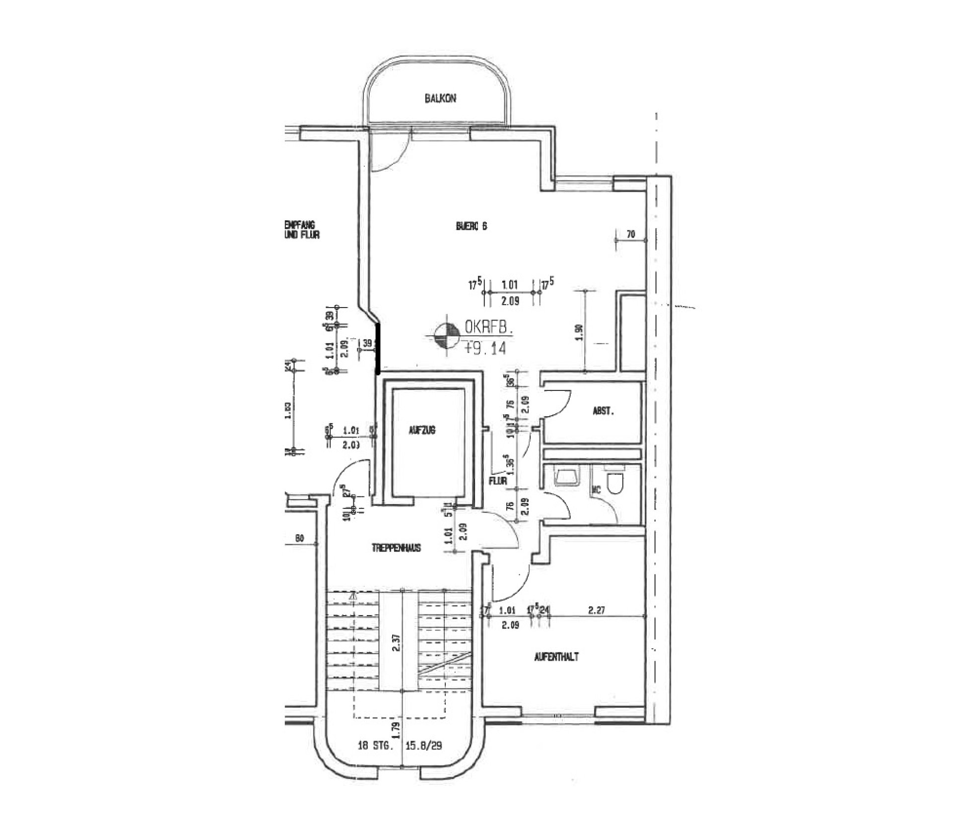 Grundrissplan