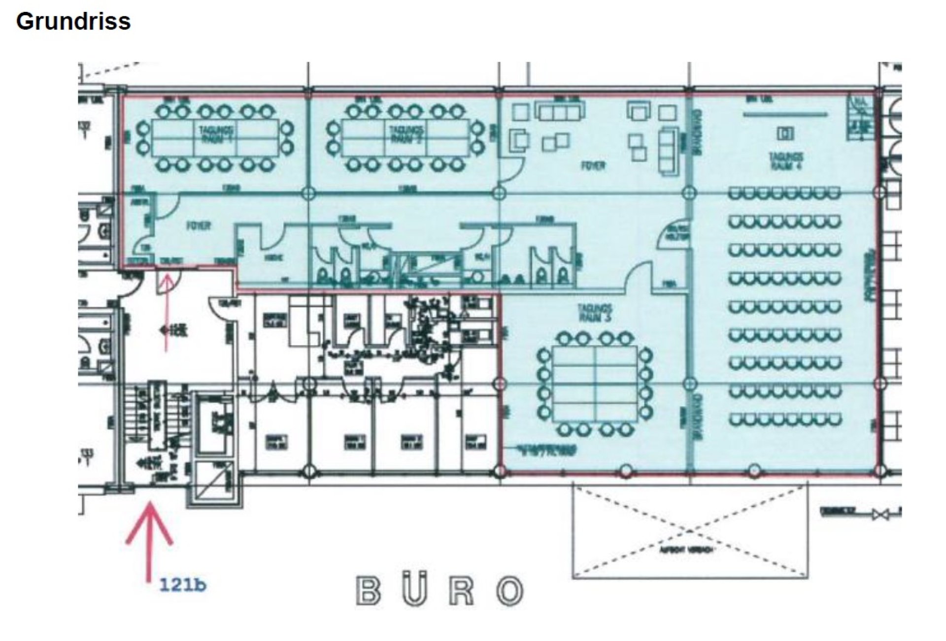 Grundrissplan 1.OG