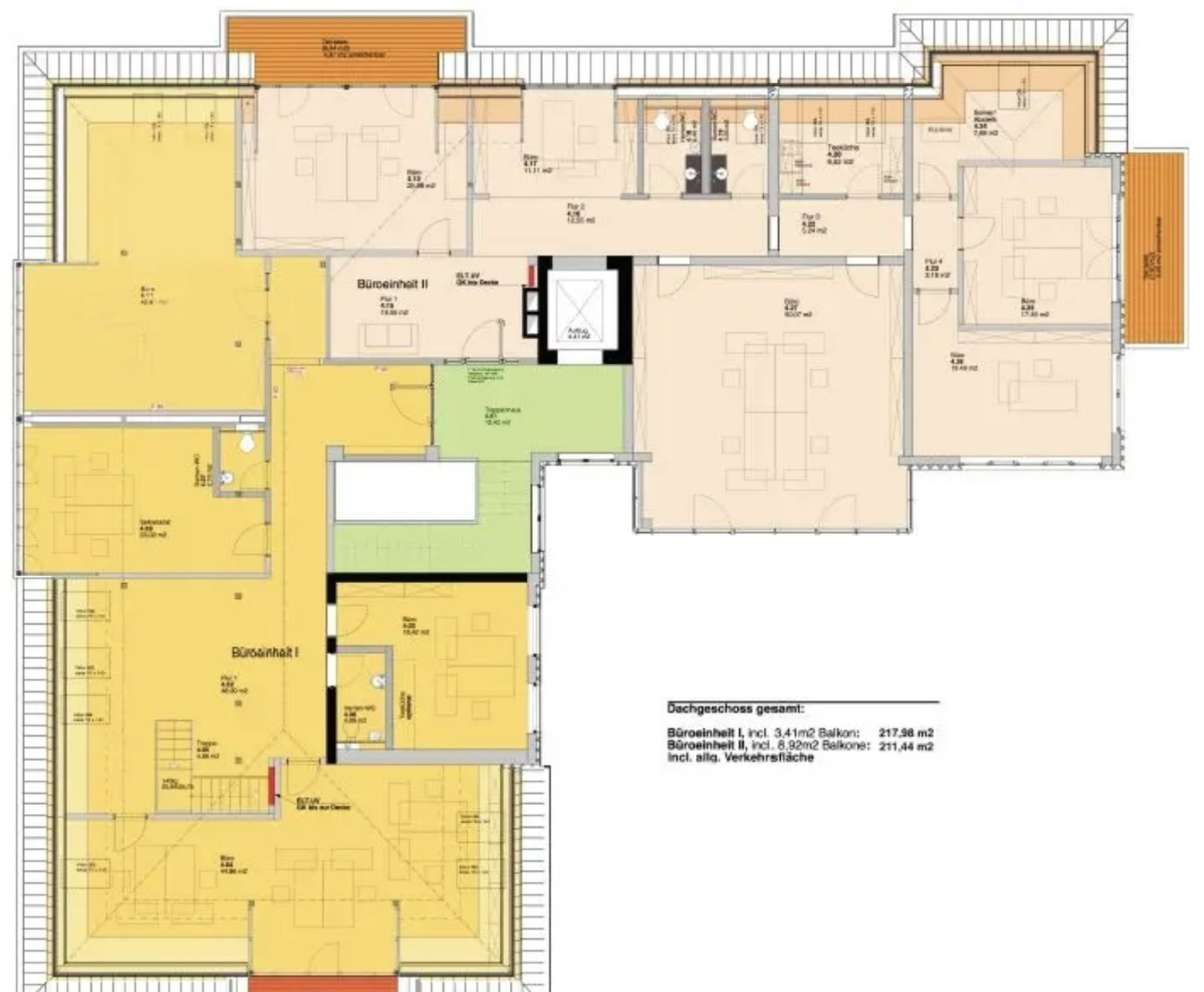 Grundrissplan 4.OG