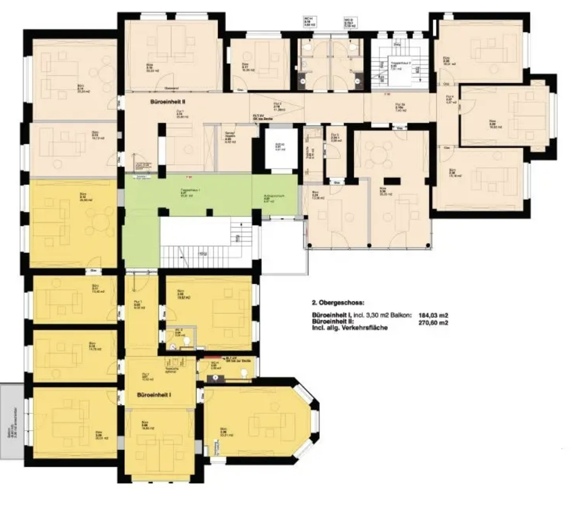 Grundrissplan 2.OG