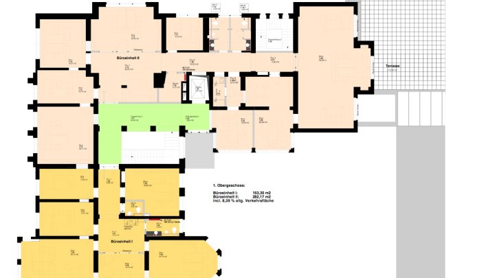 Repräsentative Bürovilla am Stadtwaldgürtel
