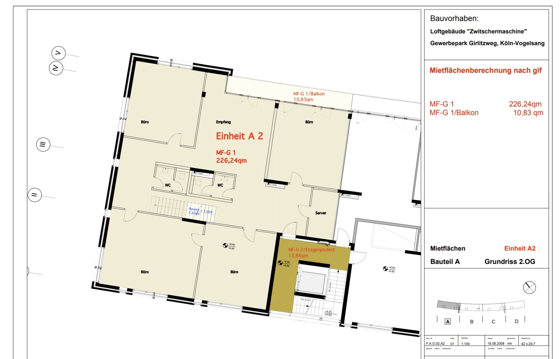 Grundrissplan 2.OGA2